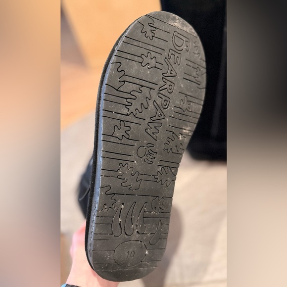 BEARPAW Women's Black Suede Knee-High Boots - Picture 10 of 10